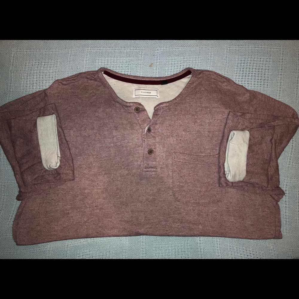 Five Four Long Sleeve Henley